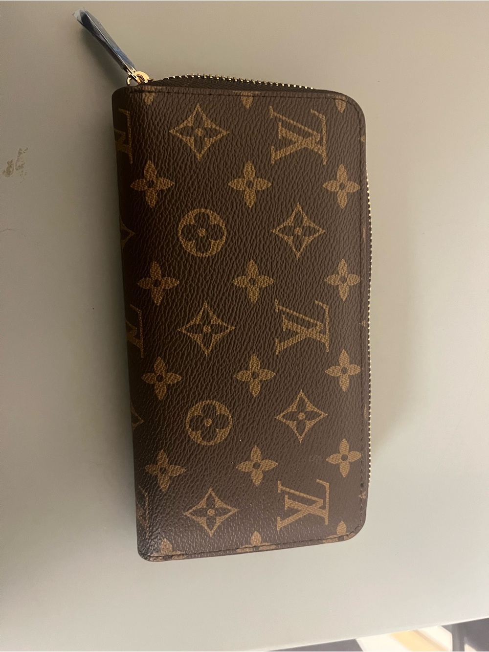 Louis Vuitton Monogram Zip-Around Long Wallet w/ Zipper, Brown Women’s - Picture 5 of 5